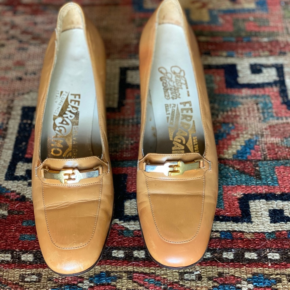 Ferragamo Heels. Size 5.5.